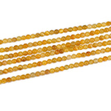 ゴールデンタイガーアイ 3mm 丸玉 ビーズ 連売り 約38cm 金虎眼石 鷹眼石 天然石 パワーストーン 連 石 丸 手芸 手作り 資材 ハンドメイド アクセ パーツ 3ミリ
